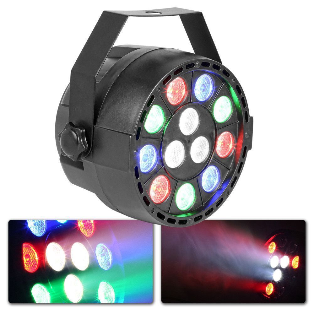 Max Foco PAR Party RGBW - 12x 1W LEDs