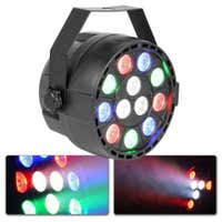 MAX Foco PAR Party RGBW - 12x 1W LEDs DMX