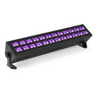BeamZ BUV243 UV Barra de led ultravioleta 2 x 12 LEDs con DMX