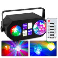 beamZ LEDWAVE LED Jellyball, Efecto Agua y Luz Ultravioleta
