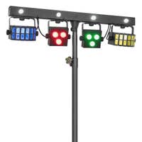 BeamZ SHOWBAR FREE2 + LS25A – Pack barra efectos LED RGBW con trípode de 2.2m