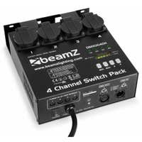 beamZ Panel de interruptores DMX512 4 canales