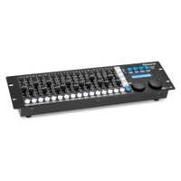 BeamZ BZ512P – Controlador DMX de 512 canales para hasta 28 dispositivos, formato 19"