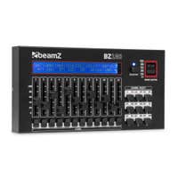 BeamZ BZ108 – Controlador DMX compacto de 108 canales con 12 faders y 12 botones