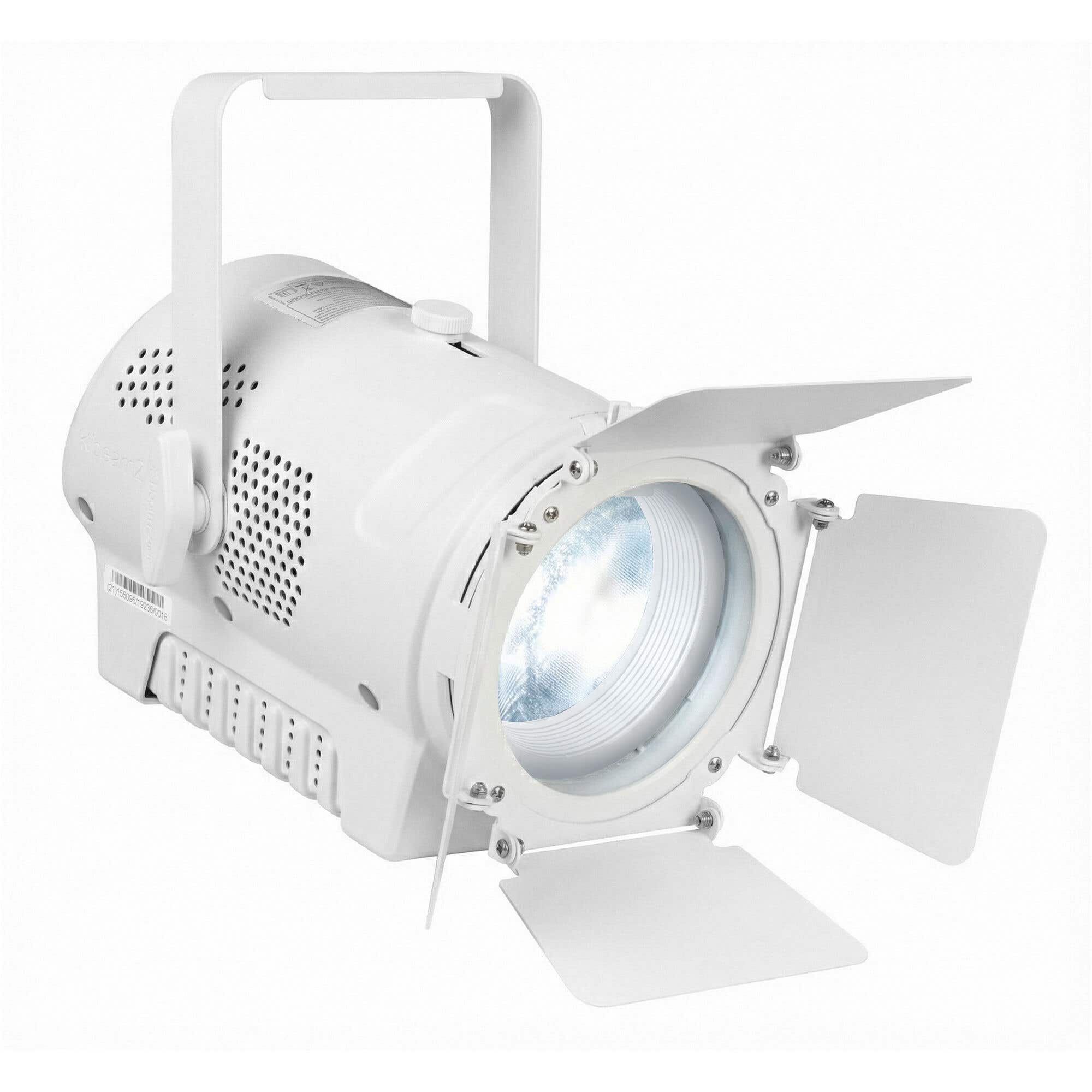 BeamZ Pro BTK050Z-3 - Mini Fresnel LED 50W CW WW, zoom 10-60°, DMX 3 pines y RDM, color blanco