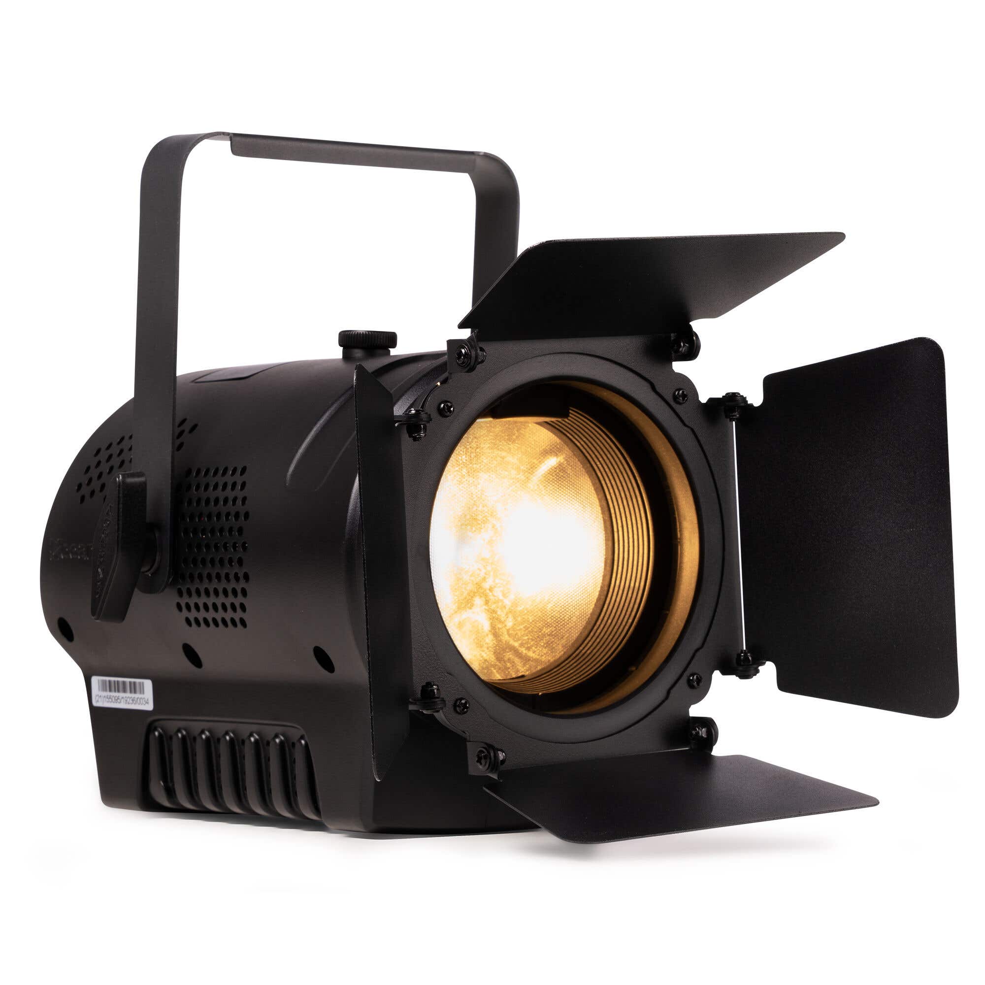 BeamZ Professional BTK050Z-5 Mini Fresnel con DMX de 5 pines - Zoom manual - LED COB CW/WW de 50 W