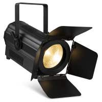 BeamZ Professional BTK200W Fresnel con zoom manual, LED COB blanco cálido, 200W, 3000K - Negro