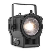 BeamZ BTM250WW – Foco Fresnel LED 250W blanco cálido 3200K CRI97 con zoom motorizado 15°-55°, control DMX y funcionamiento sin parpadeo