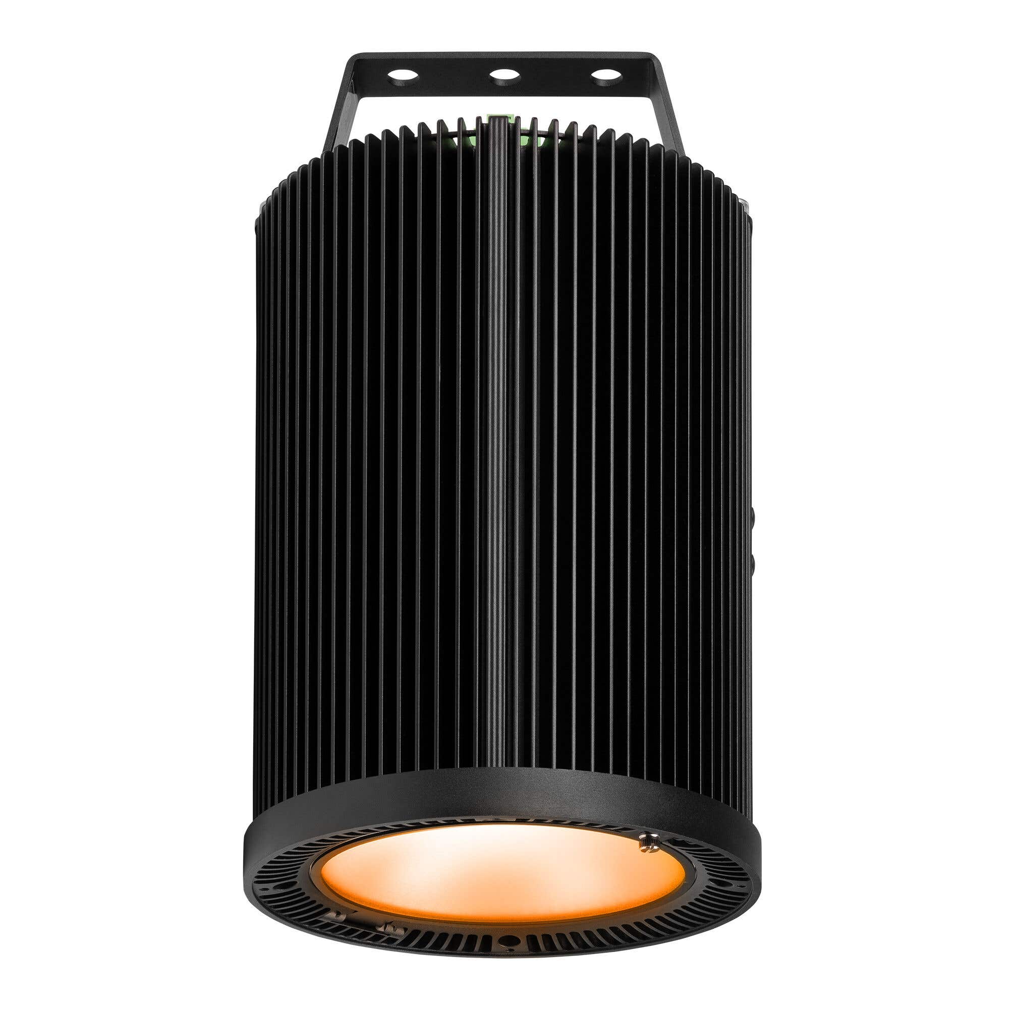 Lámpara colgante LED profesional BeamZ - Con 3 lentes intercambiables y LED COB RGBAL - 250 W