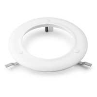 BeamZ NOVARing - Anillo de instalación para cabezas móviles NOVA empotrables en techo, color blanco