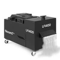 BeamZ Professional LF1400 – Máquina de humo bajo de 1400W ultrasónica sin CO₂, niebla continua, DMX, mando a distancia