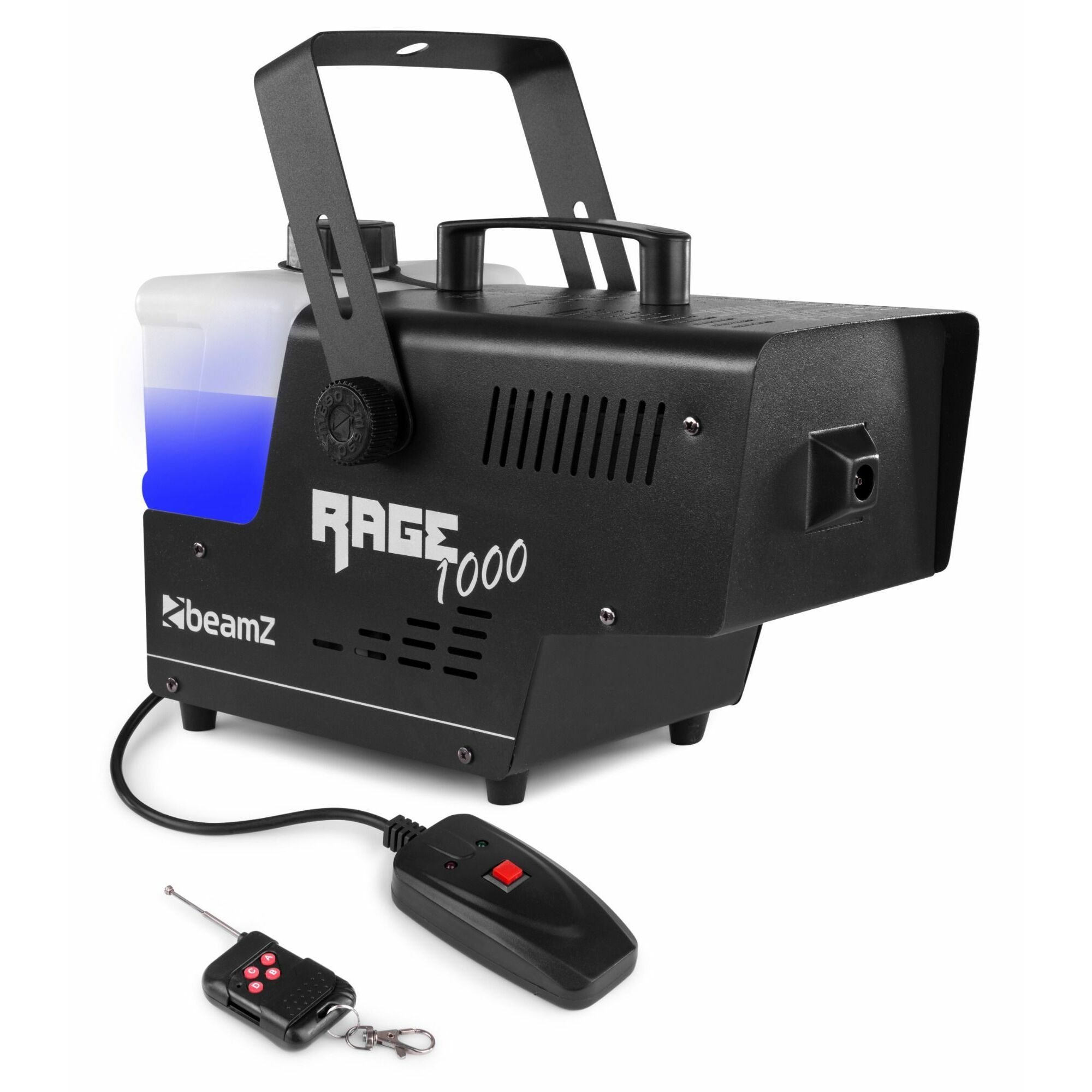 beamZ Rage 1000 Maquina de humo con mando a distancia