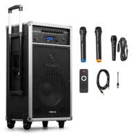 Vonyx ST180 Sistema de sonido Portatil 12'' 450W con Bluetooth, CD y USB