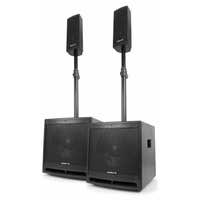Reacondicionado - Vonyx VX1000BT Sistema de sonido Activo 1000W 2.2 con bluetooth