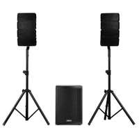 Vonyx VX915 – Sistema Line Array PA 2.1 con subwoofer activo 15”, 1400W, Bluetooth y DSP