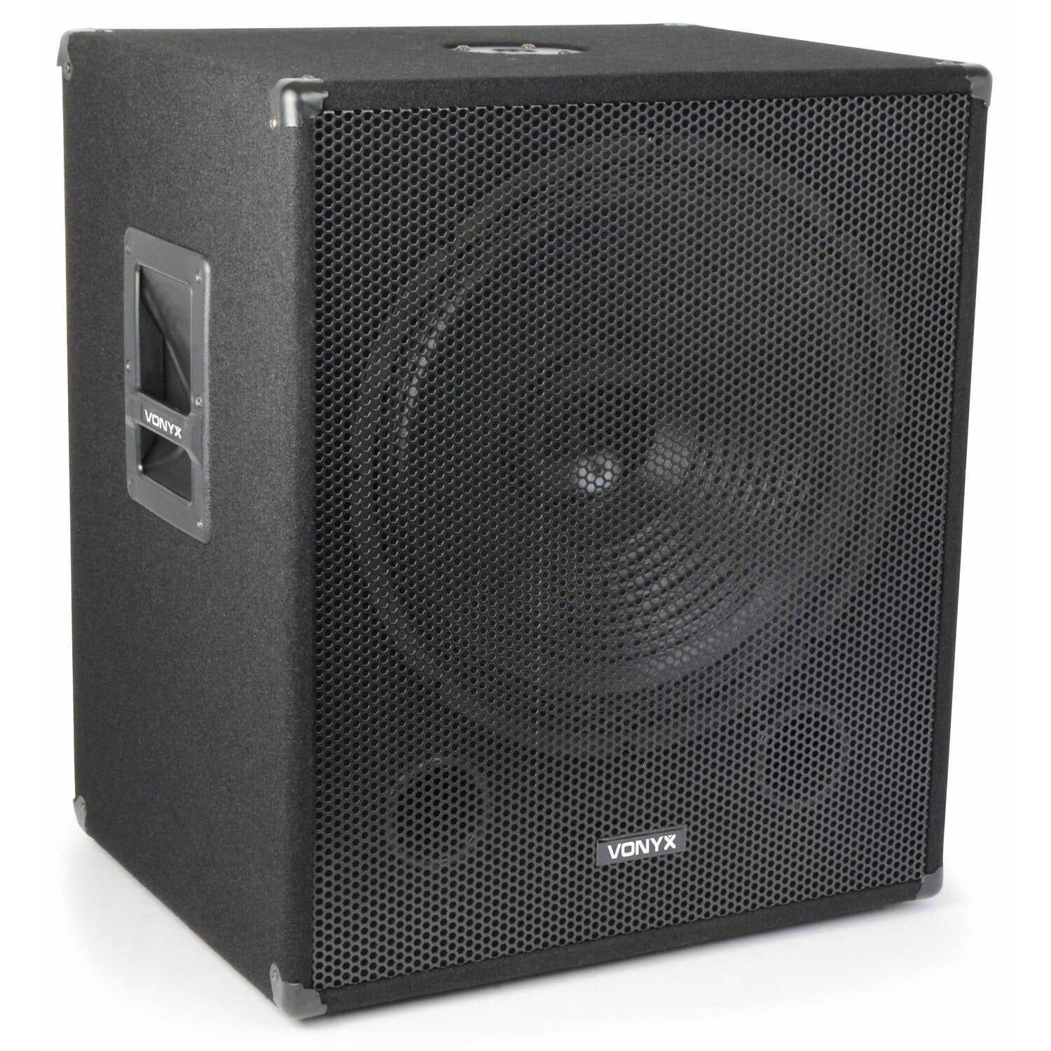 Reacondicionado - Vonyx SMWBA18 Subwoofer Bi-Amplificado 18" 1000W