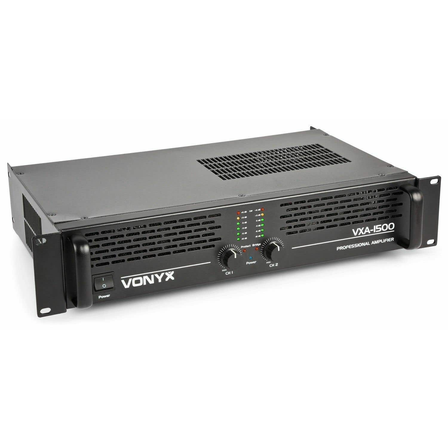Reacondicionado - Vonyx PA Amplificador VXA-1500 2x750W