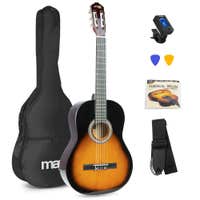 Max SoloArt Conjunto Guitarra Clásica Sunburst