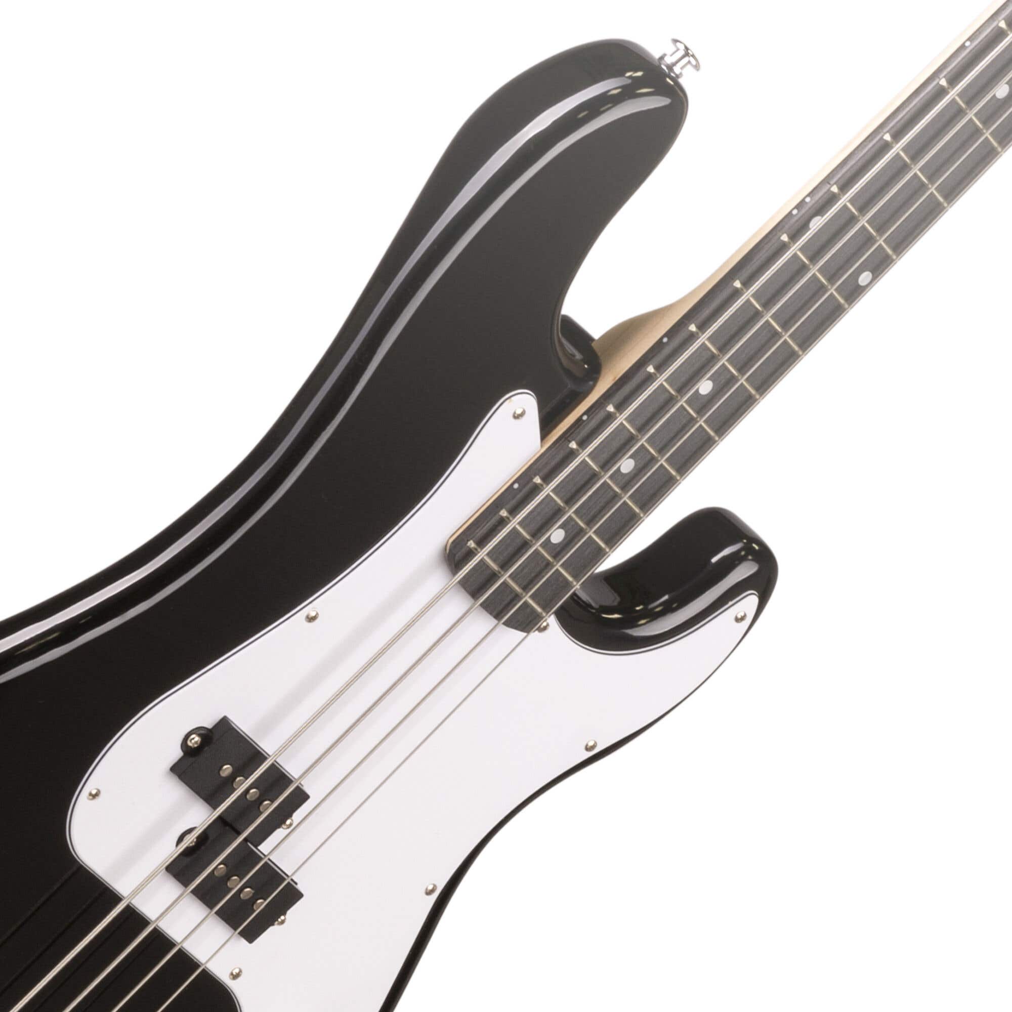 Max GigKit Bass Conjunto Bajo eléctrico Con Accesorios Color Negro