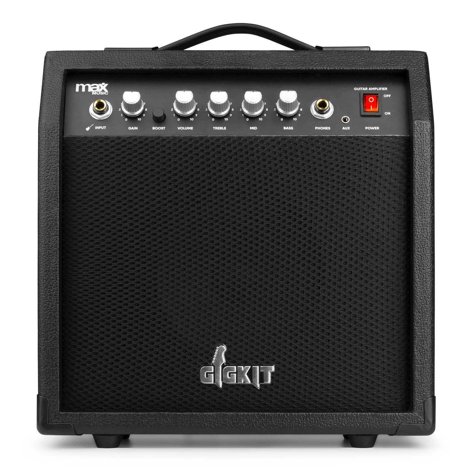Max GIGKit Amplificador de guitarra de 40 W para guitarras y bajos eléctricos