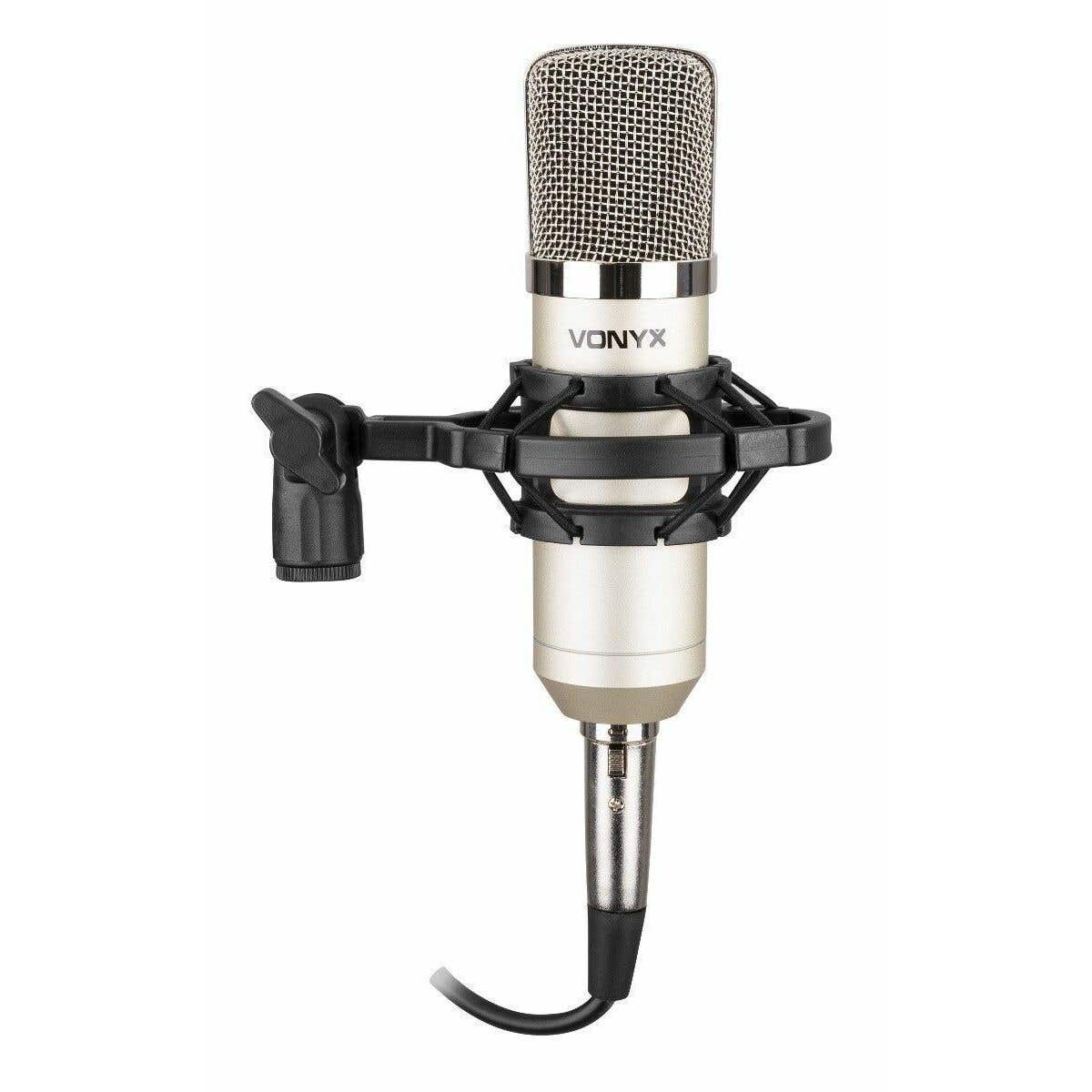 Reacondicionado - Vonyx CM400 Microfono de estudio de condensador plata