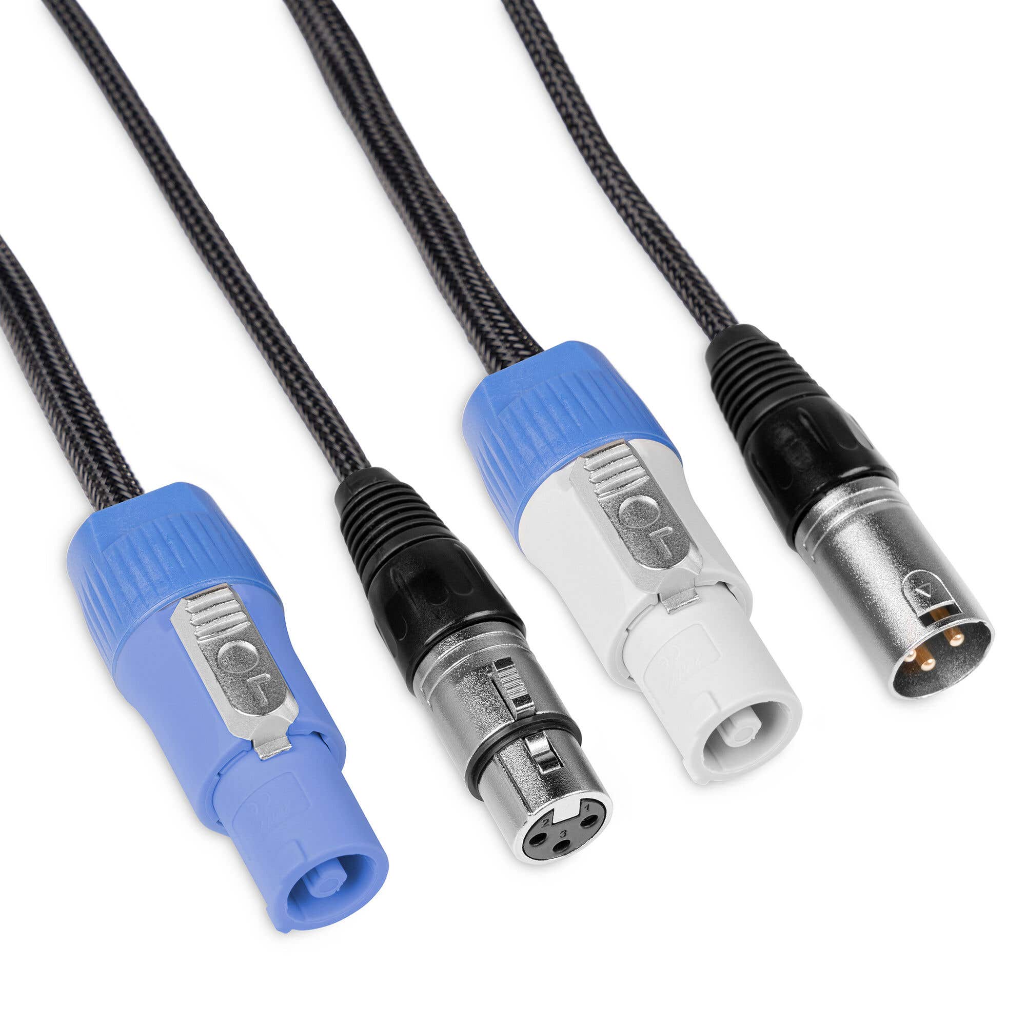 Power Dynamics Connex CX06-0.50 Cable combinado para acoplar efectos luminosos - 0,5 m