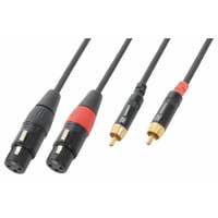 PD-Connex CX68-3 2x Hembra XLR - 2x Macho RCA 3m