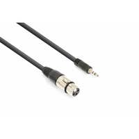 Vonyx CX320-05 Cable XLR Hembra-Jack 3.5 Stereo (0.5m)