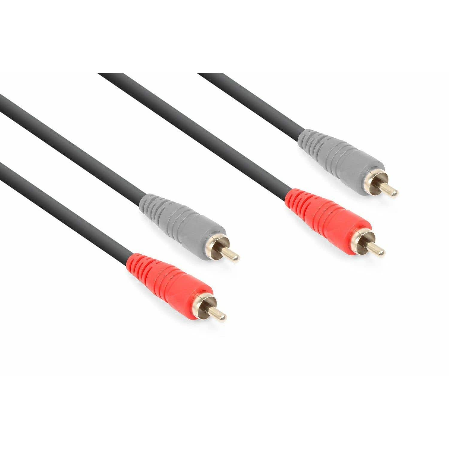 Vonyx CX340-6 Cable 2x RCA Macho - 2x RCA Macho 6m