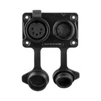 Power Dynamics Connex CX111-C, Pack de conversión IP65 para conectores DMX de 5 patillas - XLR de 5 patillas IP65 (M) y XLR de 5 patillas IP65 (F)