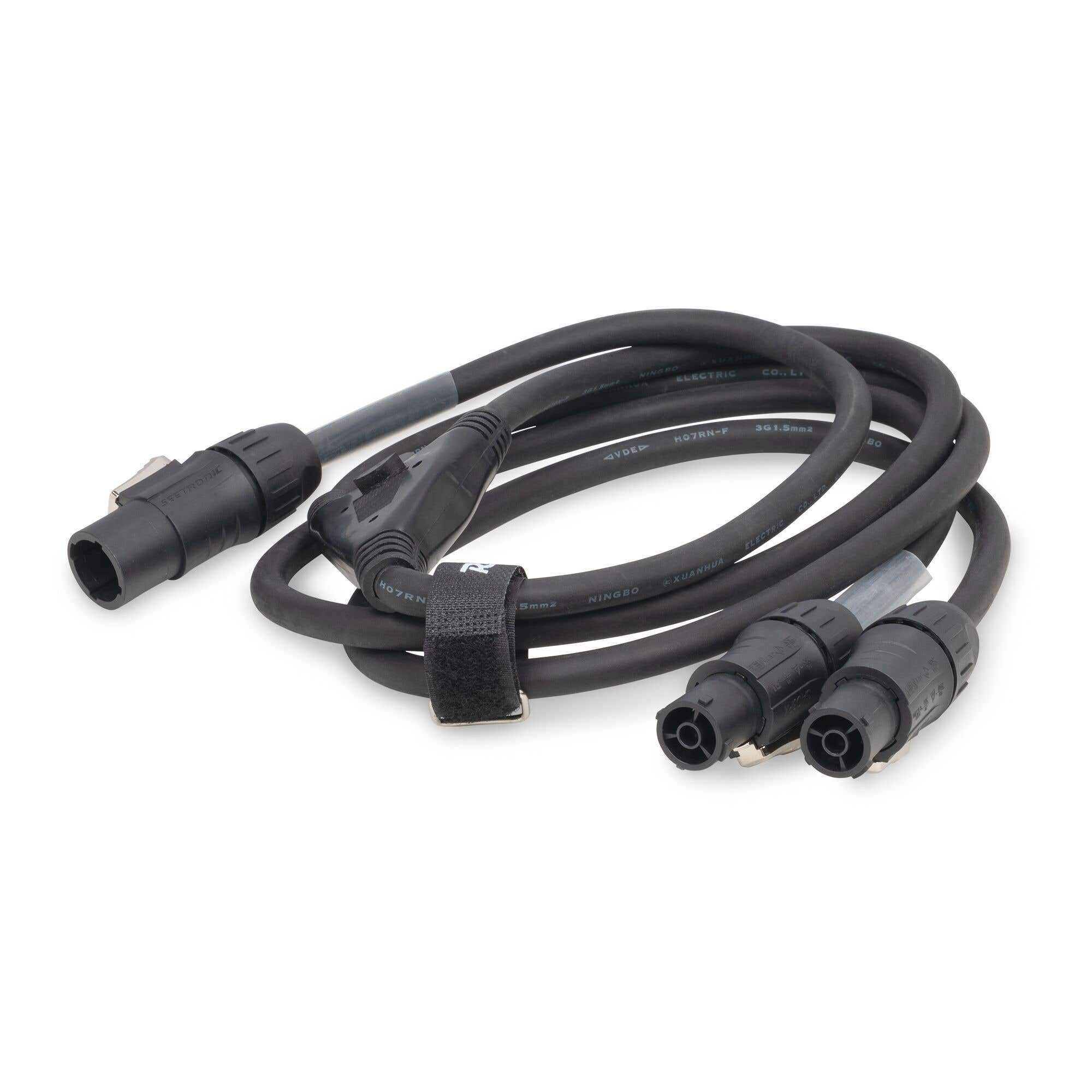 PD Connex CX17-2 - Cable splitter Powercon TR 1 a 2 IP65 16A de 1 metro