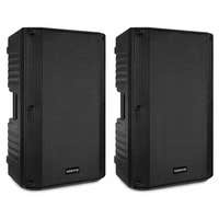 Reacondicionado - Vonyx VSA150S Conjunto activo de altavoces estéreo 15"