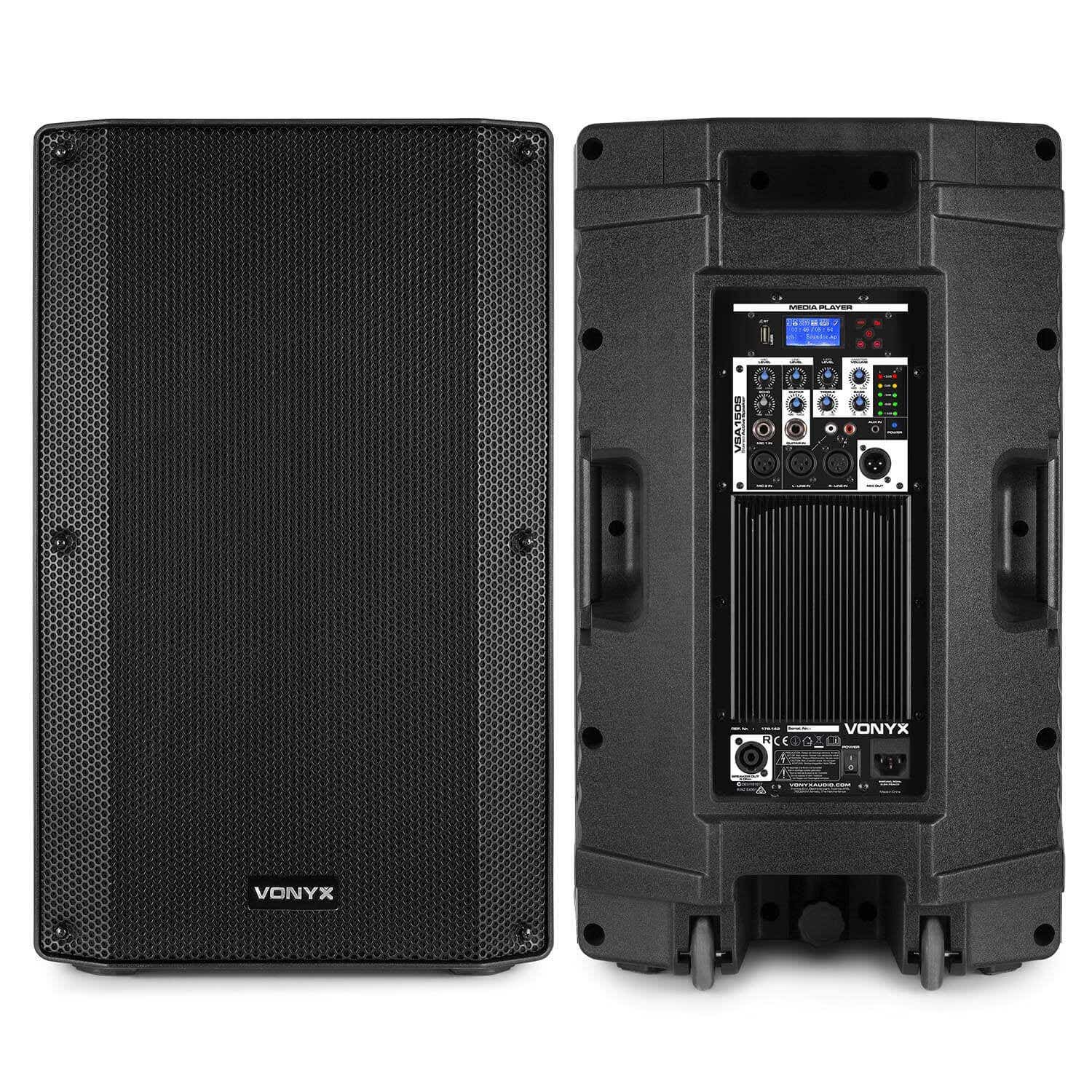 Vonyx VSA150S Conjunto activo de altavoces estéreo 15