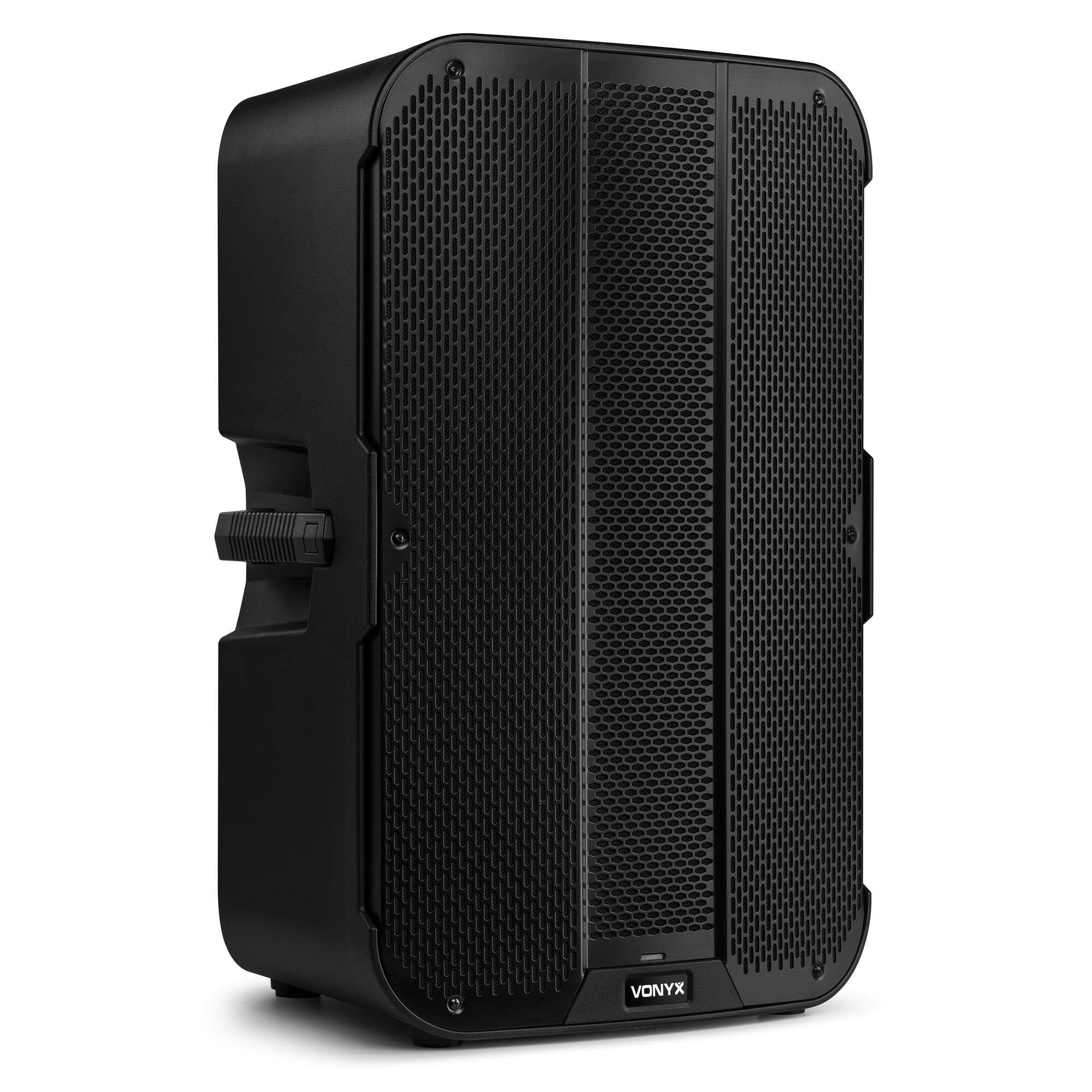 Reacondicionado - Vonyx VD715A altavoz activo DJ con Bluetooth, biamplificado de 15 pulgadas - 900W