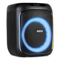 Fenton Track160 Altavoz portátil con Bluetooth para fiestas con luces LED y batería recargable - 100W