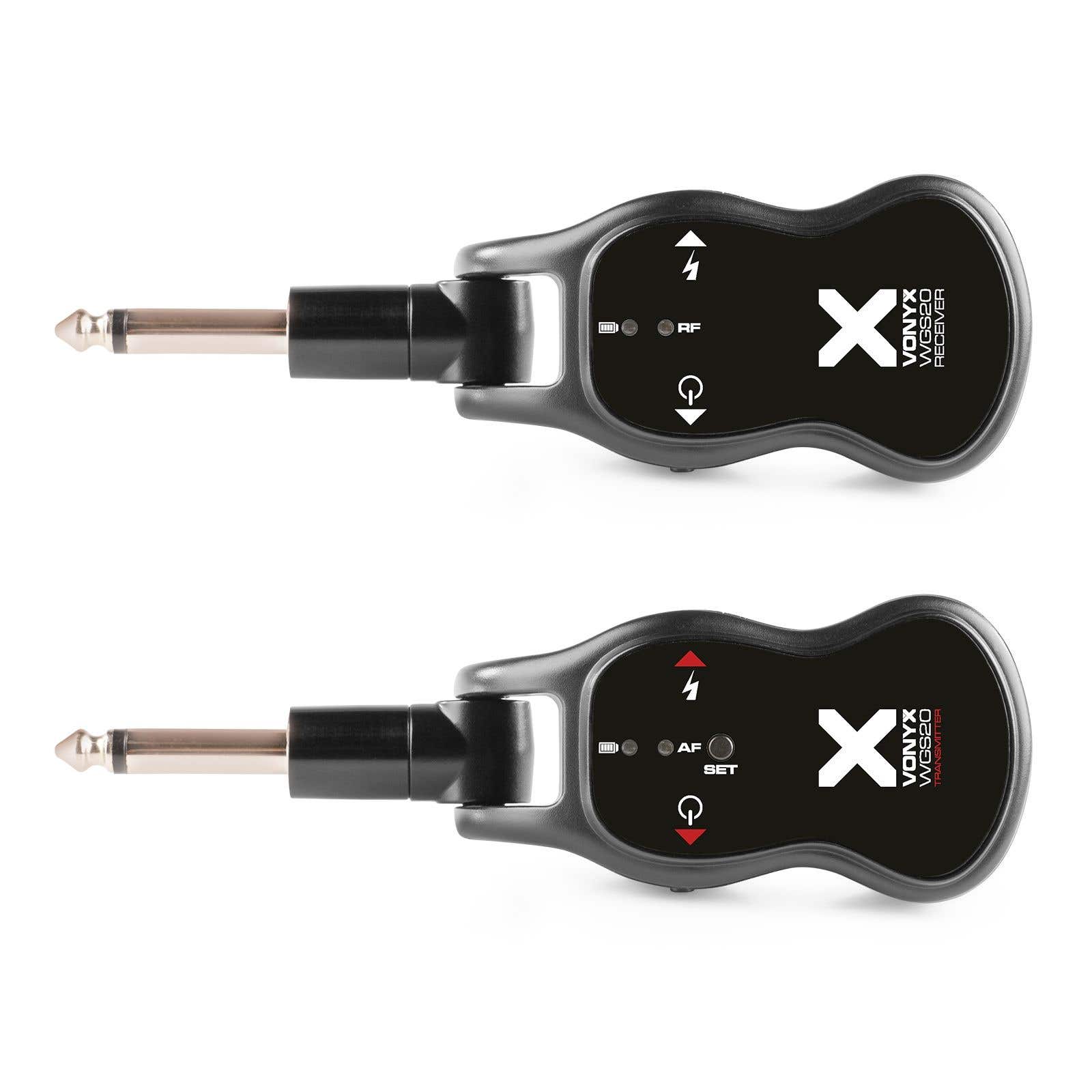 Vonyx WGS20 Sistema inalambrico UHF para guitarra
