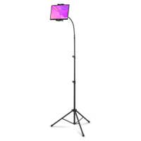 Vonyx S10TH Soporte para tablet tipo pie de micrófono - Adecuado como soporte para iPad - Plegable y ajustable