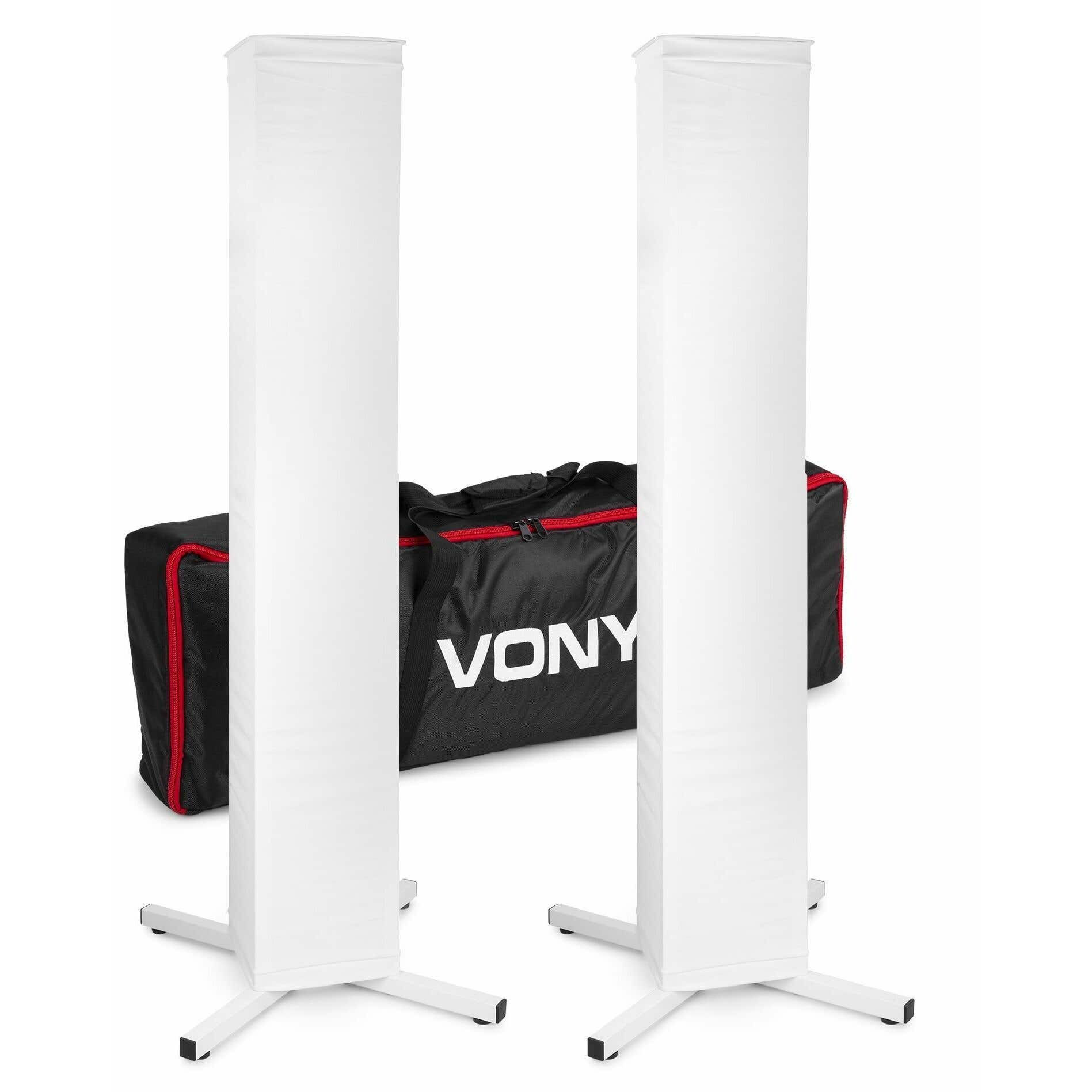 Reacondicionado - Vonyx DJP165 Set de Pedestal DJ con bolsa de transporte