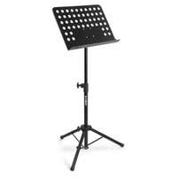 Vonyx MSS01 Atril musical para músicos con altura regulable e inclinación de la bandeja
