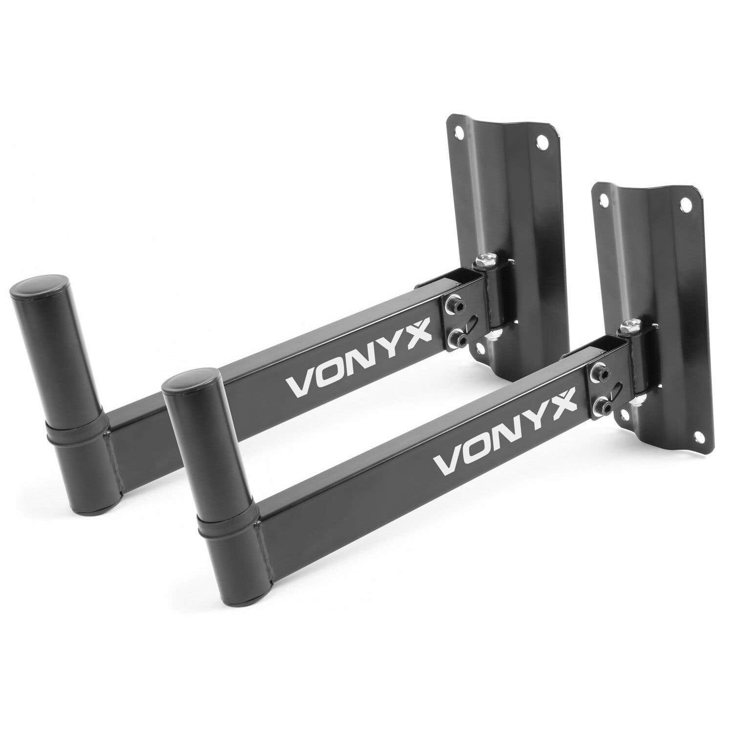 Reacondicionado - Vonyx WMS02 Juego de 2 soportes de pared para altavoz