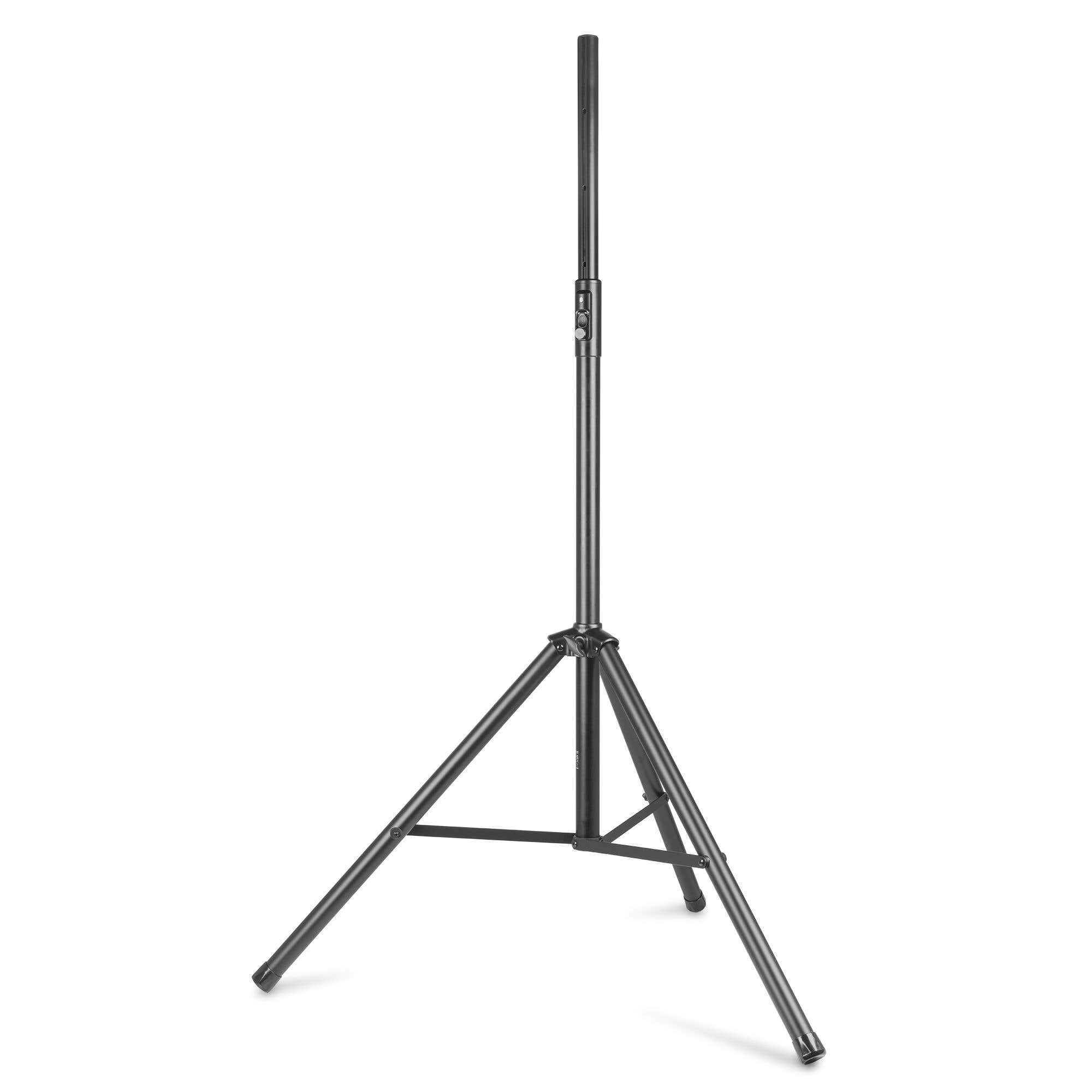 Vonyx LS08A – Soporte de altavoz profesional con auto-lock y colchón de aire, altura regulable 120-230 cm 50 kg, color negro