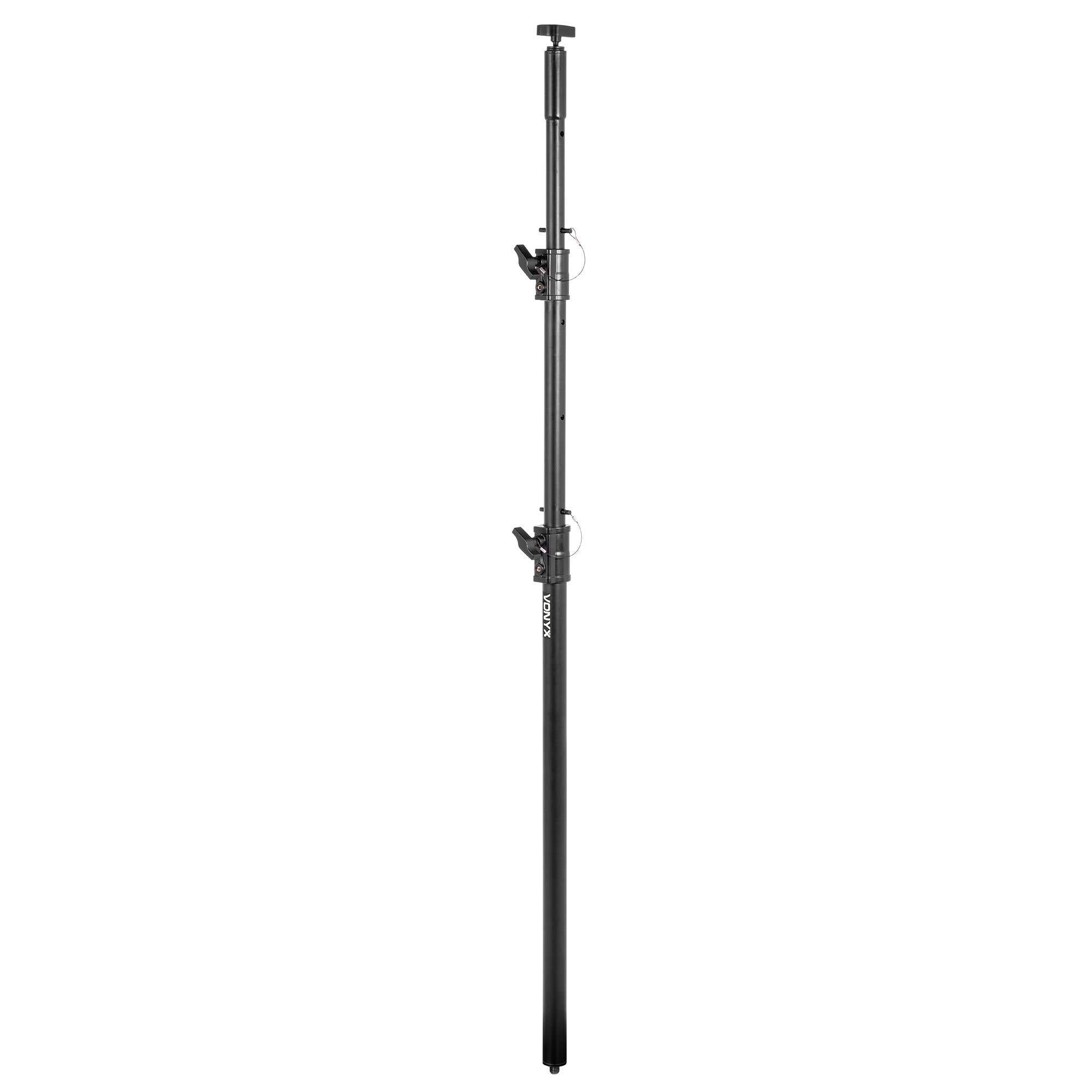 Vonyx MPS-T26M – Tubo de Distancia de 3 Segmentos Ajustable 112-260 cm con Rosca M20