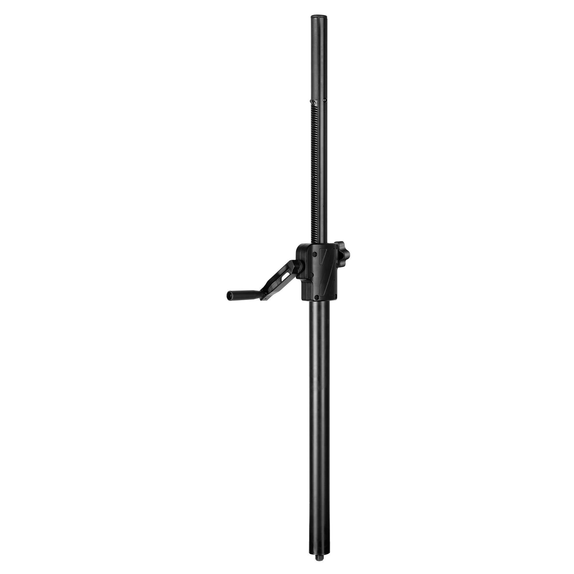 Vonyx LST93 - Tubo Distanciador con Manivela, Rosca M20, Adaptador 35 mm y Carga 50 kg