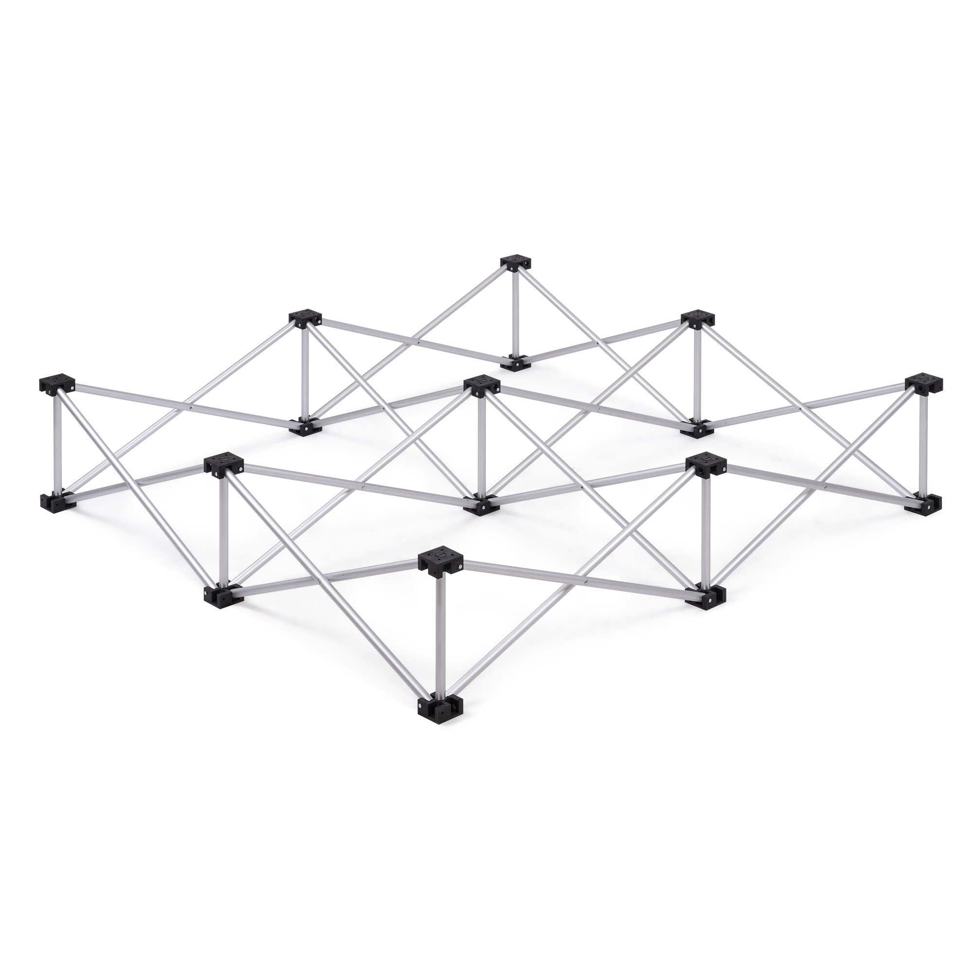 Power Dynamics Patas para plataforma escénica D750 - 100 x 100 x 40 cm - Aluminio