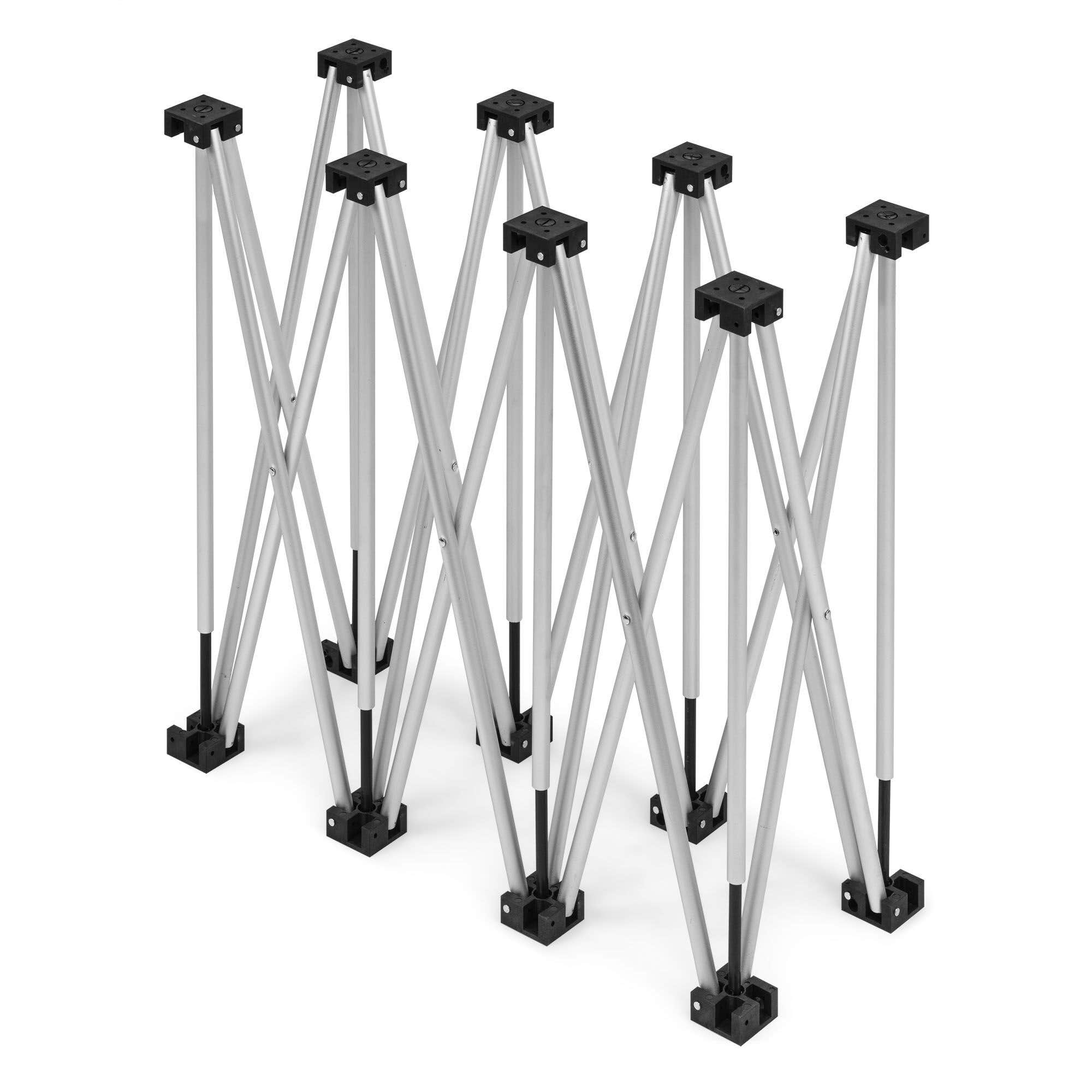 Power Dynamics Patas para peldaño escénico D750 - 100 x 36 x 40 cm - Aluminio