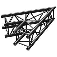 beamZ P30-C19 Truss 2 vias corner 45º Negro