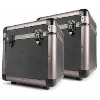 Power Dynamics RC100 Estuches para discos de vinilo de 12" de titanio (juego de 2)