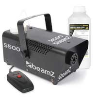 BeamZ S-500 Máquina de humo + 1 litro extra de líquido de humo