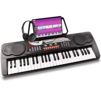 MAX KB8 Piano teclado con 49 teclas y auriculares