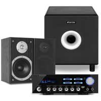 Equipo estéreo hi-fi Fenton 2.1 con Bluetooth y subwoofer de 8"